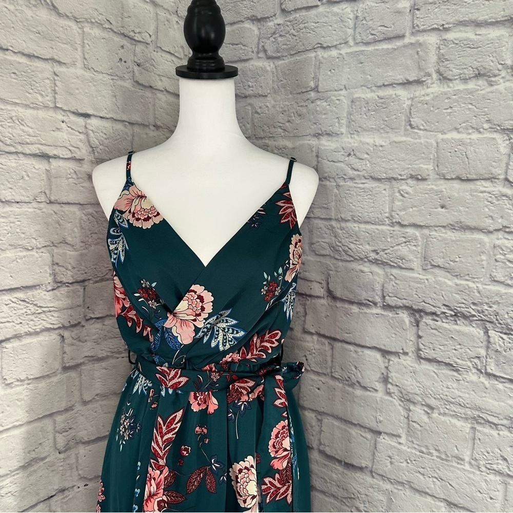 Hello molly FALLING IN STYLE MIDI DRESS FOREST GREEN - Picture 6 of 14